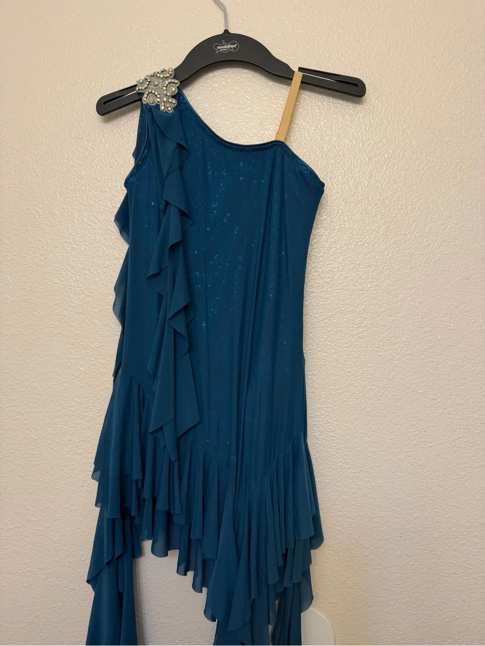 Revolution 10th House Dance Costume teal blue contemporary lyrical TH25206 LC